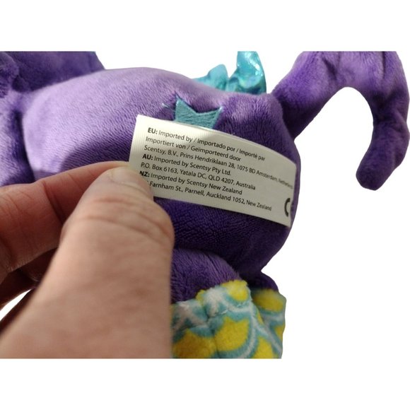 Scentsy Buddy Sidekick Dexter Dragon Plush‎ Stuffed Animal - Picture 11 of 11